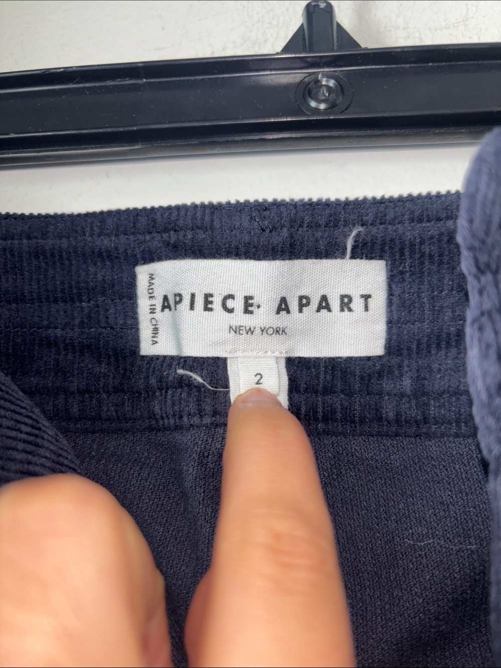 APIECE APART Navy Corduroy - Picture 4 of 9